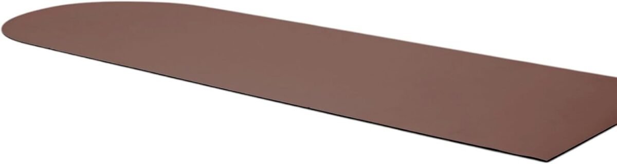 Non-Slip Anti-Roll 5mm Arched Yoga Mat for Pilates, Yoga and Exercise Workouts in the Home, Studio and Gym- 72.05 inches (L) x 26.77 inches (W) - Image 2