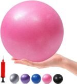 Exercise Pilates Mini Yoga Balls Small for Home Stability  Training Physical Therapy Improves Balance with Pump