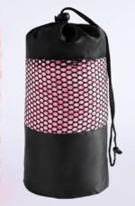 Yoga Towel, Pilates mat,Yoga mat,Yoga Blanket,Yoga mat,hot Yoga mat Towel 72" L x 25" W (Pink) - Image 2