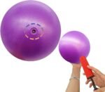 Exercise Pilates Mini Yoga Balls Small for Home Stability  Training Physical Therapy Improves Balance with Pump - Image 2