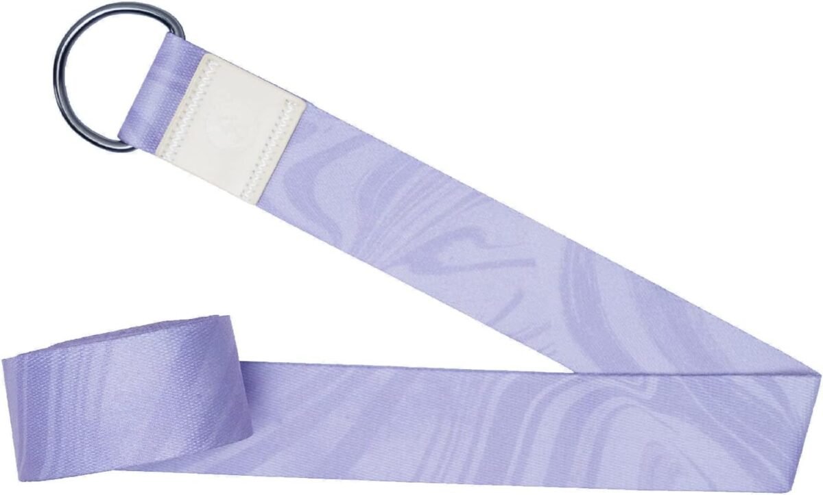 YOGA DESIGN LAB | The Yoga Strap | Luxurious, Extra Long, Super Soft, Eco Printed | Studio Quality, Adjustable | Safely Stretch Further and Hold Longer | 8 ft Long - Image 1