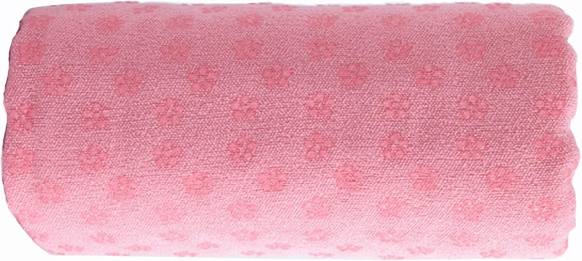Yoga Towel, Pilates mat,Yoga mat,Yoga Blanket,Yoga mat,hot Yoga mat Towel 72" L x 25" W (Pink) - Image 1
