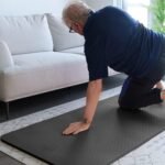 4/5 inch TPE Yoga Mat Fitness & Exercise Mats Large Size 72"L x 32"W Non-Slip Anti-Tear For Women Men - Image 2
