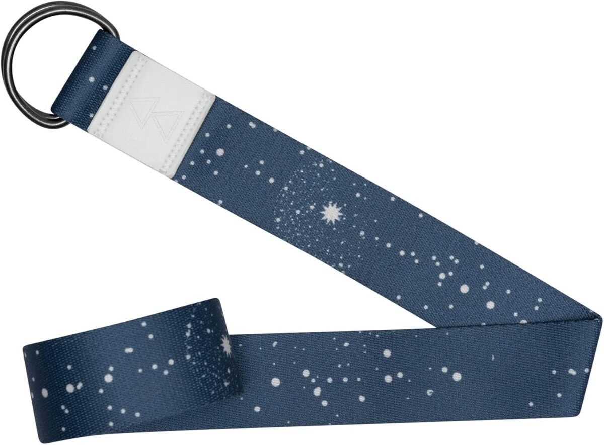 YOGA DESIGN LAB | The Yoga Strap | Luxurious, Extra Long, Super Soft, Eco Printed | Studio Quality, Adjustable | Safely Stretch Further and Hold Longer | 8 ft Long - Image 1