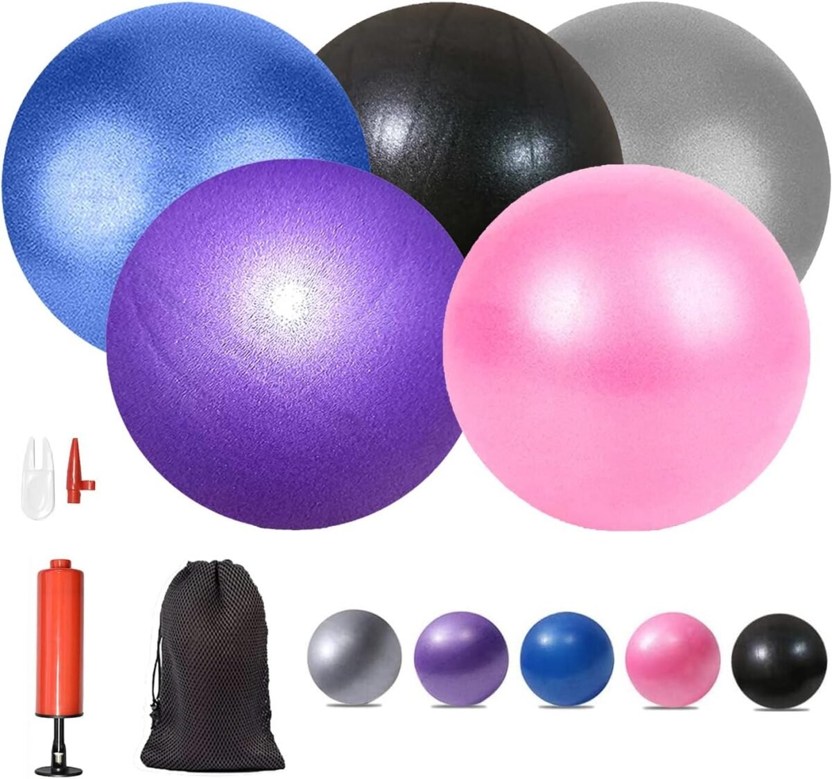 6-Inch Mini Yoga Ball for Pilates - Core Training and Balance Exercises for  Training and Physical Therapy - Image 1
