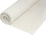 Handmade Organic Cotton Yoga Mat - Non-Toxic, Chemical-free and All Natural Cloth Yoga Mat - Exercise, Workout, & Fitness Rug - Woven Material - Absorbent & Washable - 78" x 27"
