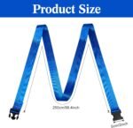 Extremity Mobilization Belt Manual Traction Mobility Strap Adjustable Fun Gait Belts for Stretching Yoga Leg Shoulder Exercise - Image 2