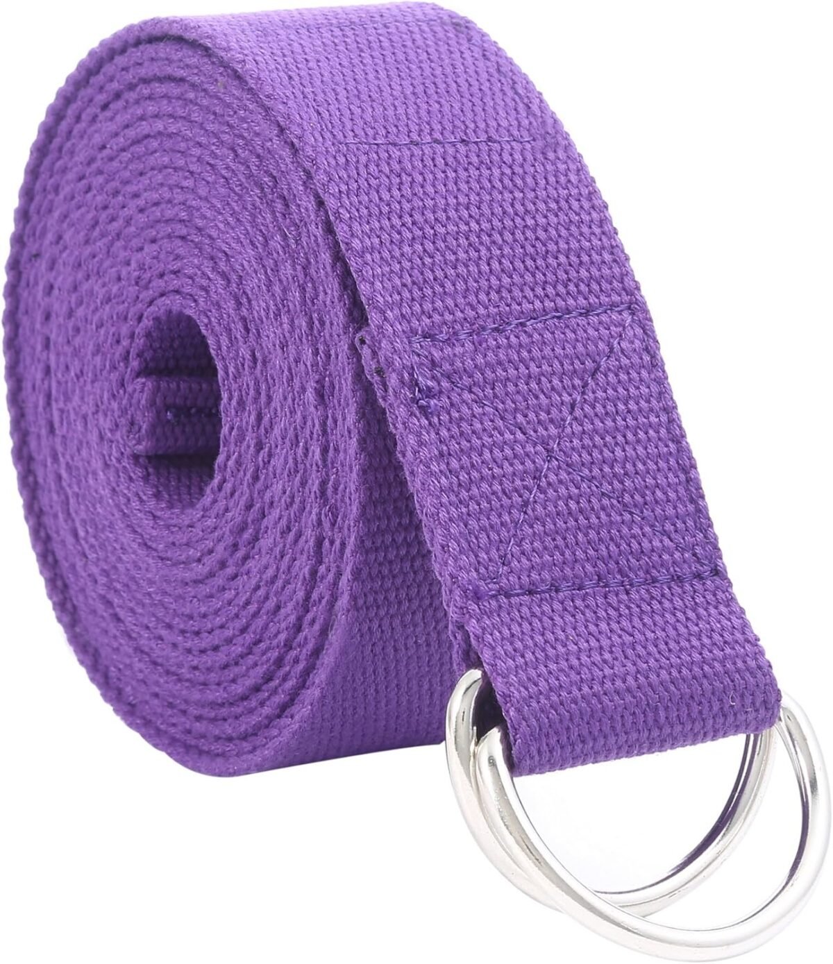 Fitness Exercise Yoga Strap - Durable Cotton 10 Feet Long - Image 2