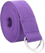 Fitness Exercise Yoga Strap - Durable Cotton 10 Feet Long - Image 2