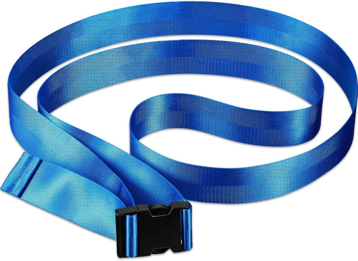 Extremity Mobilization Belt Manual Traction Mobility Strap Adjustable Fun Gait Belts for Stretching Yoga Leg Shoulder Exercise - Image 1