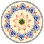 Extra Large Round Meditation Mat Circular Anti Slip Oversize Rubber Furniture Pad for Yoga,Meditation,Pilates,Exercise for Home Outdoor(140CM X 3.5MM Thick)