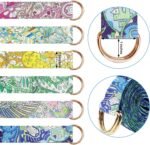 6 Packs Yoga Strap for Stretching Yoga Belt Adjustable Straps for Non Elastic Stretching Strap Exercise Straps for Pilates - Image 2