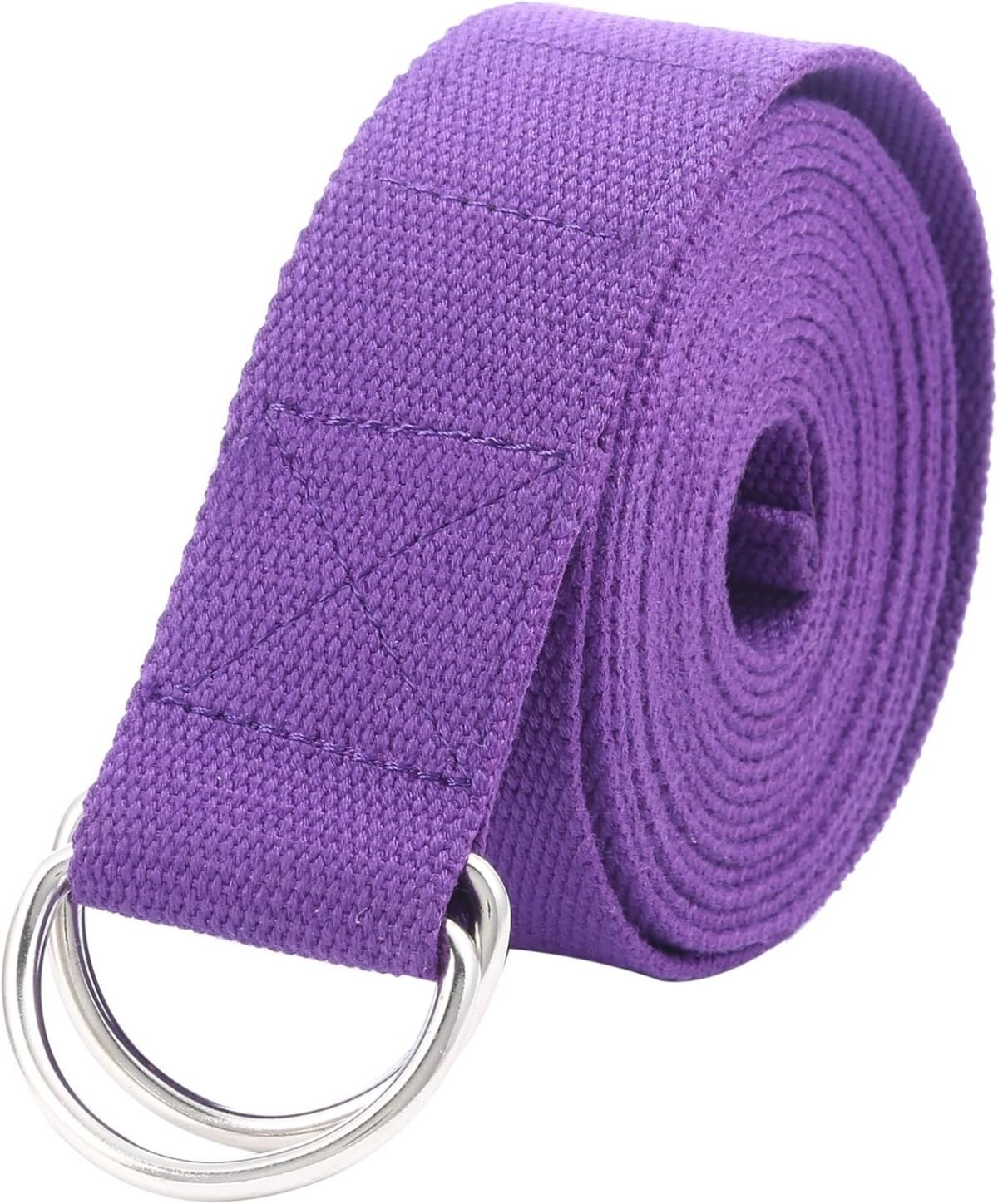 Fitness Exercise Yoga Strap - Durable Cotton 10 Feet Long - Image 1