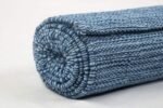 Handmade Organic Cotton Yoga Mat - Non-Toxic, Chemical-free and All Natural Cloth Yoga Mat - Exercise, Workout, & Fitness Rug - Woven Material - Absorbent & Washable - 78" x 27" - Image 2